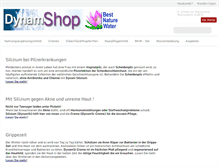 Tablet Screenshot of dynamshop.com